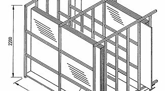 chipboard racking system